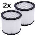 2x Filtro per aspiratore Parkside PNTS 1500 A1, 1500 B2, 1500 B3, 1500 C4