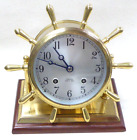 Vintage C. 1980 Chelsea Ship's Bell Brass Clock Runs Perfectly Limited Edition