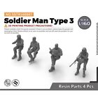 SSMODEL 907 1/160 Model Upgrade Parts Soldier Man Type 3