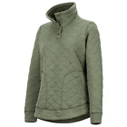 MARMOT ROICE PULLOVER LS CROCODILE HEATHER GREEN WOMEN'S XS