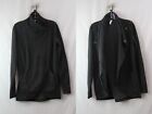 Lululemon Women's Black Snap Button Cardigan Wrap Sweater sz 8