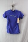 NWT O'Neill Women's Blue Short Sleeve Rash Guard Swim Shirt SZ M