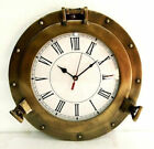 12inch Antique Marine Ship Porthole Clock Nautical Wall Clock Home Decorative