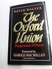 Oxford Union by Walter, D. Hardback Book The Fast Free Shipping