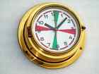 ALL BRASS OBSERVER GERMANY SHIPS MARINE RADIO ROOM CAPTAINS CLOCK DECK WATCH