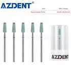 5Pcs Dental Lab Ceramic Diamond Grinder Zirconia Porcelain Polisher HP CD2123