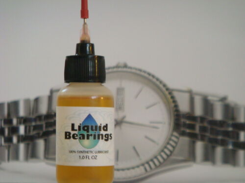 Liquid Bearings, BEST 100%-synthetic oil for any precision wrist or pocket watch - 第 1/3 張圖片