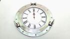 Antique Marine Brass Ship Porthole Clock Nautical 12" Wall Clock Home Decorative