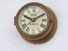 REPLICA SMITHS ALL BRASS SHIPS BOAT MARINE NAVIGATION QUARTZ CLOCK DECK WATCH