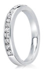 ITALO CLASSIC STUNNING WEDDING BAND (0.45 CT. TW.) NIB Size 7.5