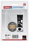 tesa Power.Kit-Adapter BK20, selbstklebendes Ersatzteil-Set, Zamak-Ring, Durchme