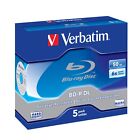 Verbatim BD-R Dual Layer Blu-ray Rohlinge 50 GB, Blu-ray-Disc mit 6-facher Schre