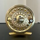 Preowned Pflueger 1856 Supreme, Fly Fishing Reel Gold in Color Beautiful No Box