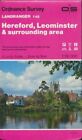 Hereford, Leominster and Surrounding Are... by Ordnance Survey Sheet map, folded