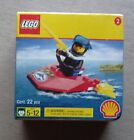 Lego Shell Set 2536--UNOPENED BOX, BENT ON ONE CORNER--from 1998--Jet Ski Diver