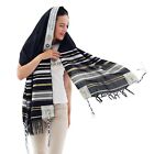 HalleluYAH King Solomon Tallit Prayer Shawl 72"x 22" with Bag | Designed in Isra