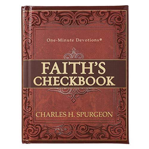 Faith's Checkbook (One-Minute Devotions) par Charles Haddon Spurgeon Hardback The - Photo 1 sur 2