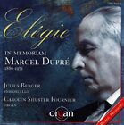 Elegie In Memoriam Marcel Dupre (Berger/Fournier) - J. Berger CD LRVG The Cheap