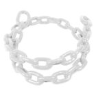 Greenfield 2116-W - 5/16" D x 5' L White PVC-Coated Steel Anchor Chain
