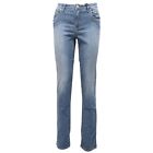 4007Z pantalone donna SIVIGLIA blue denim delave' jeans woman