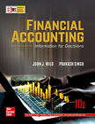 Financial Accounting Information for Decisions by John J Wild 10TH INTL ED -NEW