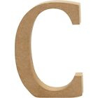 Letter, H: 8 cm, MDF, C, 1pc