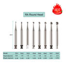 Dental lab Clinic Low Speed RA Round Carbide Burs for Slow Speed Latch RA1-8 MX