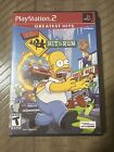 The Simpsons: Hit & Run (PlayStation 2, 2003) PS2 Tested Works CIB Excellent Con