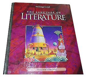 Language of Literature Teacher's Edition Grade 7 by MCDOUGAL LITTEL - Foto 1 di 1