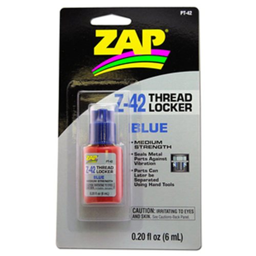 Zap Z-42 Blue Thread Locker 0.2oz Bottle Part# PAAPT-42 - Picture 1 of 1