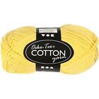 Creativ Cotton Yarn, Yellow, One Size