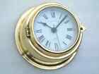 BRASS CASSENS PLATH QUARTZ SHIPS BOAT YACHT MARINE NAVIGATION DECK WATCH CLOCK