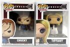 Funko Pop! Bride of Chucky Tiffany #468 & Chucky #1249 Set of 2 with Protectors