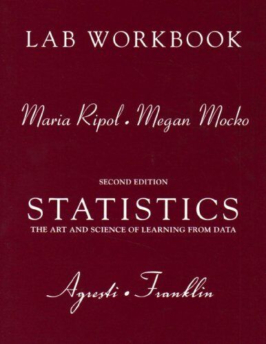 LAB WORKBOOK FOR STATISTICS By Maria Ripol & Megan Mocko *Excellent Condition* - Picture 1 of 1