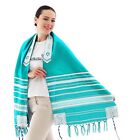 HalleluYAH King Solomon Tallit Prayer Shawl 72"x 22" with Bag | Designed in Isra