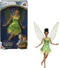 Mattel Disney Movie Peter Pan & Wendy Toys, Tinker Bell Fairy Doll with Wings In