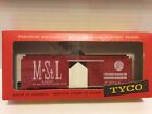 TYCO HO Animated Box Car Minneapolis and St. Louis 54657 in Original Box T326A