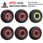 Austar 4X4 RC Car Rubber Tires Wheel for 1/10 Short Course Truck Traxxas Slash