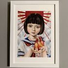 Japanese Kinbaku Art paint Artwork of Shibari Miyako Kojima printed