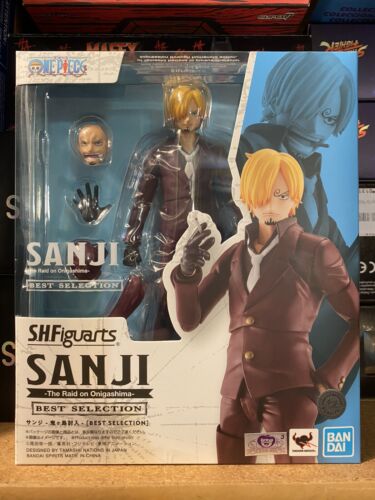 Bandai Tamashii Nations SH Figuarts Best Selection One Piece Sanji 6” Figure New - 第 1/2 張圖片