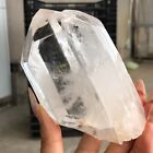 625g Natural white transparent Clear Quartz Crystal Cluster Mineral Healing A283
