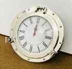 Nautical 12" Marine Brass Ship Porthole Clock Antique Wall Clock Home Decor Gift