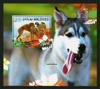 Maldives 2014 Stamps Sheet Dogs Russian Wolfhound Alaskan Malamute MNH #14969