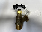 PROFLOW 3/4  Brass  Boiler Drain 3/4” Male Threaded 125 Psi. PFX75FC