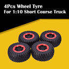 AUSTARHOBBY AX-4007 4Pcs RC Wheel 1:10 Truck Tires Rubber Tyre For Traxxas