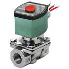 Redhat 8210G087 24V Dc Stainless Steel Solenoid Valve, Normally Closed, 1/2 In