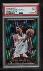 2023 Select Mezzanine Level Green Shock Prizm Victor Wembanyama PSA 9 Rookie RC