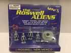 ROSWELL ALIENS mini's by STREET PLAYERS, 1996. New In Pkg