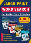 Word Search for Adults ( Large Print ): Large Print Word Search Puzzle Book for 