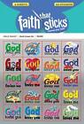 God Loves Us - Faith That Sticks Aufkleber von Tyndale (englisch) Hardcover-Buch